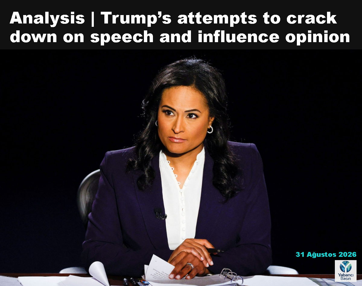 NBC News sunucusu Kristen Welker, 2020 başkanlık münazarası sırasında. Welker, ara seçimlerde Trump’ın desteklediği adaylara ilişkin bir yorumunun ardından Trump’ı kızdırdı. (Jim Bourg/Reuters)