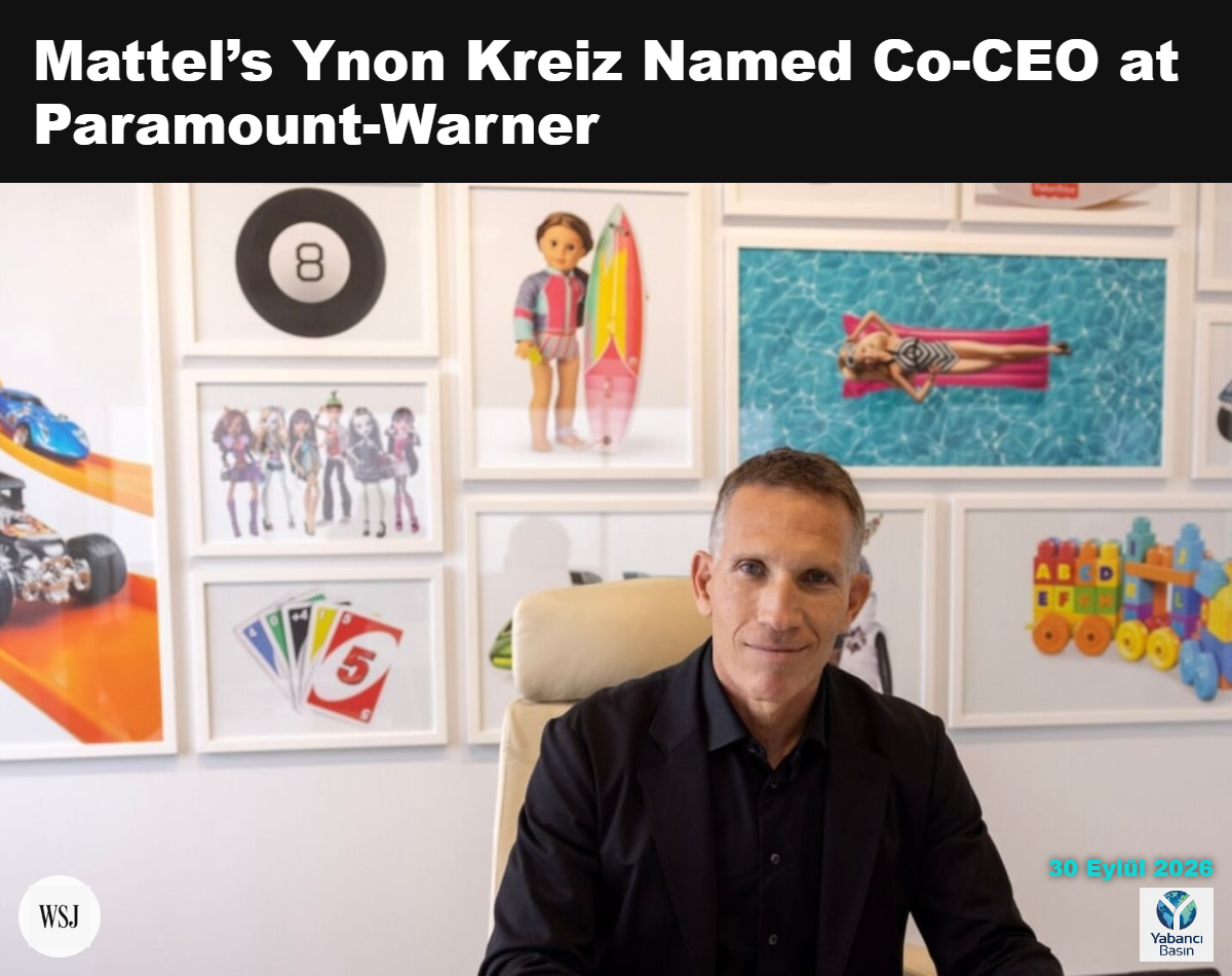 Mattel CEO’su Ynon Kreiz. ALISHA JUCEVIC/BLOOMBERG NEWS