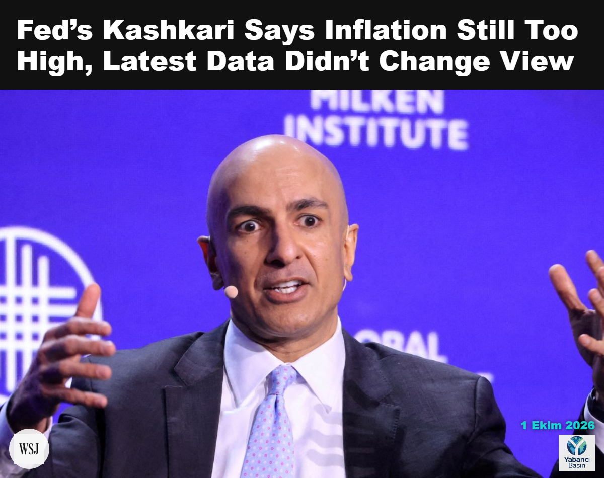 Fed’in eylül ayındaki ekonomik projeksiyonlarında Kashkari bu yıl iki faiz artışı öngördü. DAVID SWANSON/REUTERS