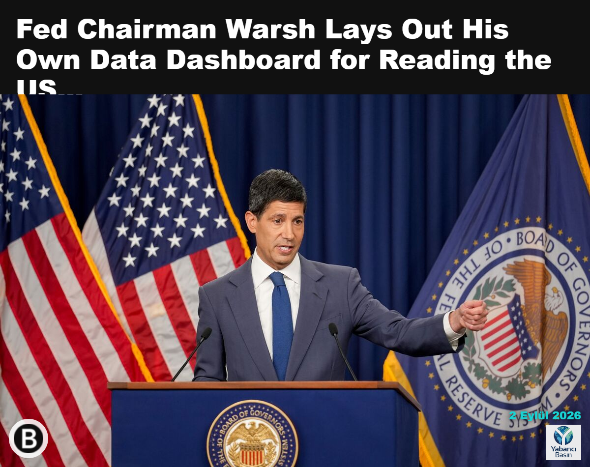 Federal Reserve Başkanı Kevin Warsh. Fotoğraf: Al Drago/Bloomberg