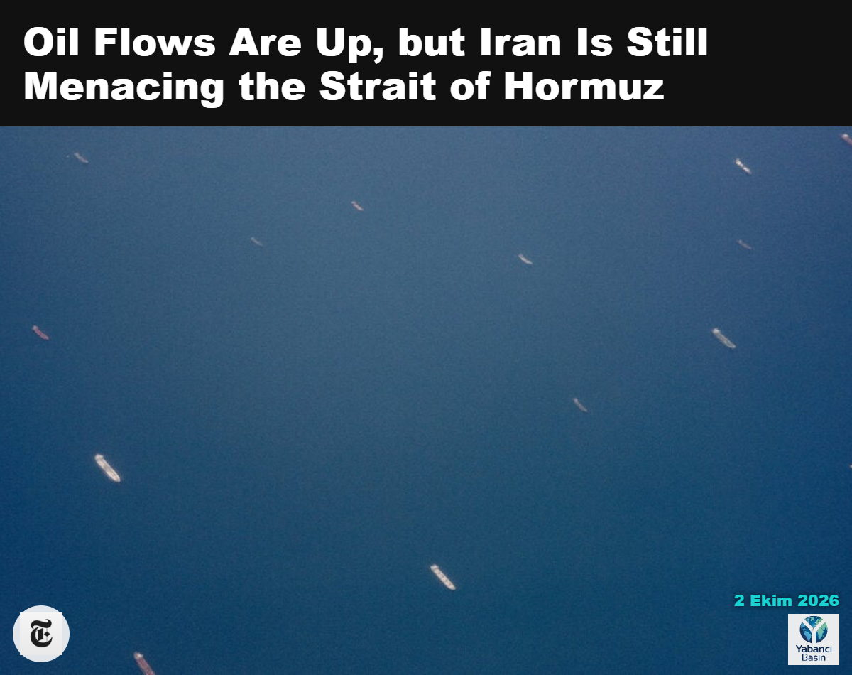 Temmuz ayında Hürmüz Boğazı yakınlarındaki Basra Körfezi’nde gemiler. Orta Doğu’dan petrol ihracatı son haftalarda toparlandı. Tomas Munita / The New York Times