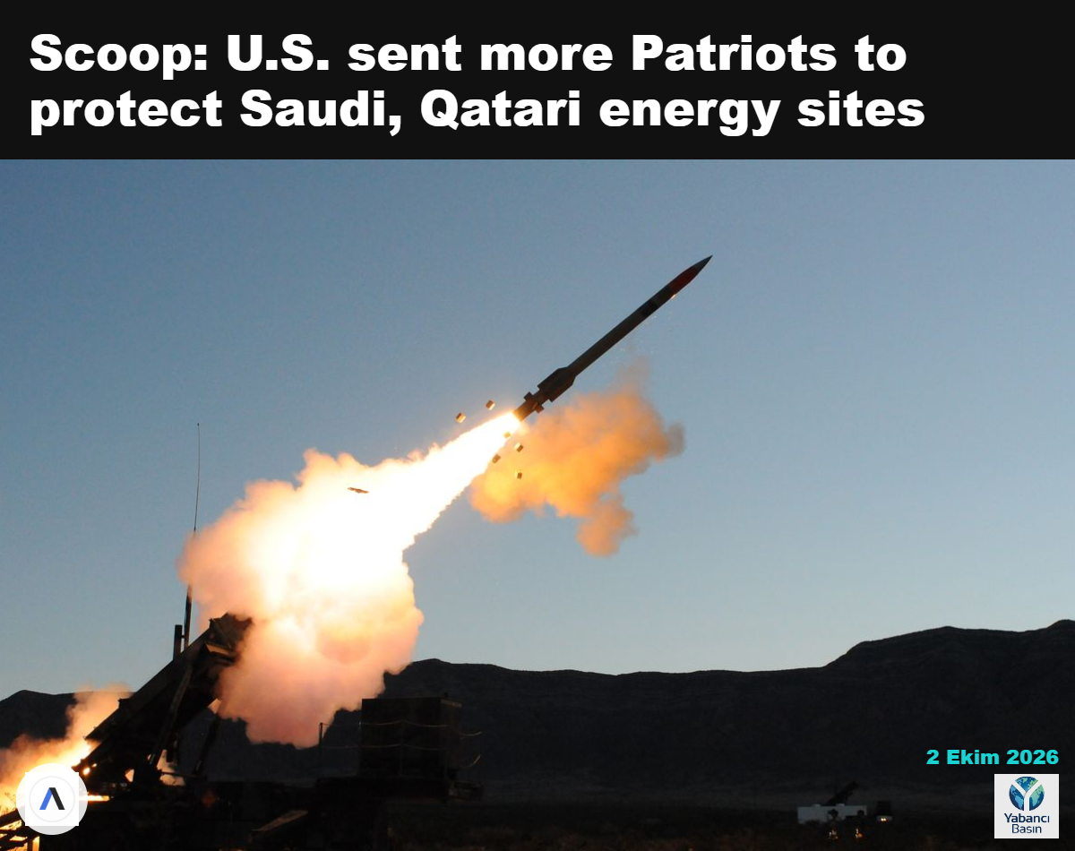 ABD ordusu kısa süre önce Suudi Arabistan ve Katar’daki tesisleri korumak için Patriot füze bataryaları gönderdi. Fotoğraf: Darrell Ames/DVIDS