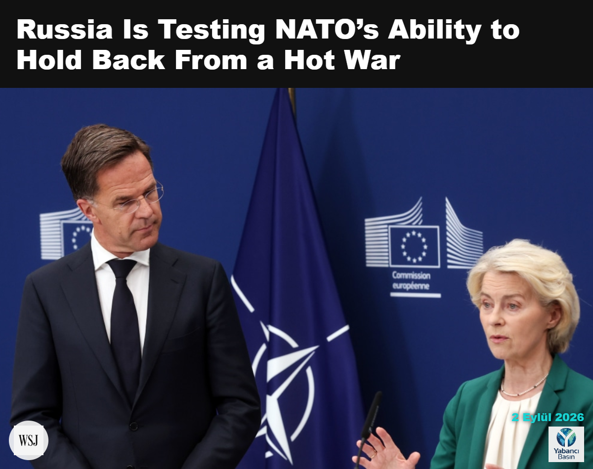 NATO Genel Sekreteri Mark Rutte ve Avrupa Komisyonu Başkanı Ursula von der Leyen, çarşamba günü Brüksel’de.