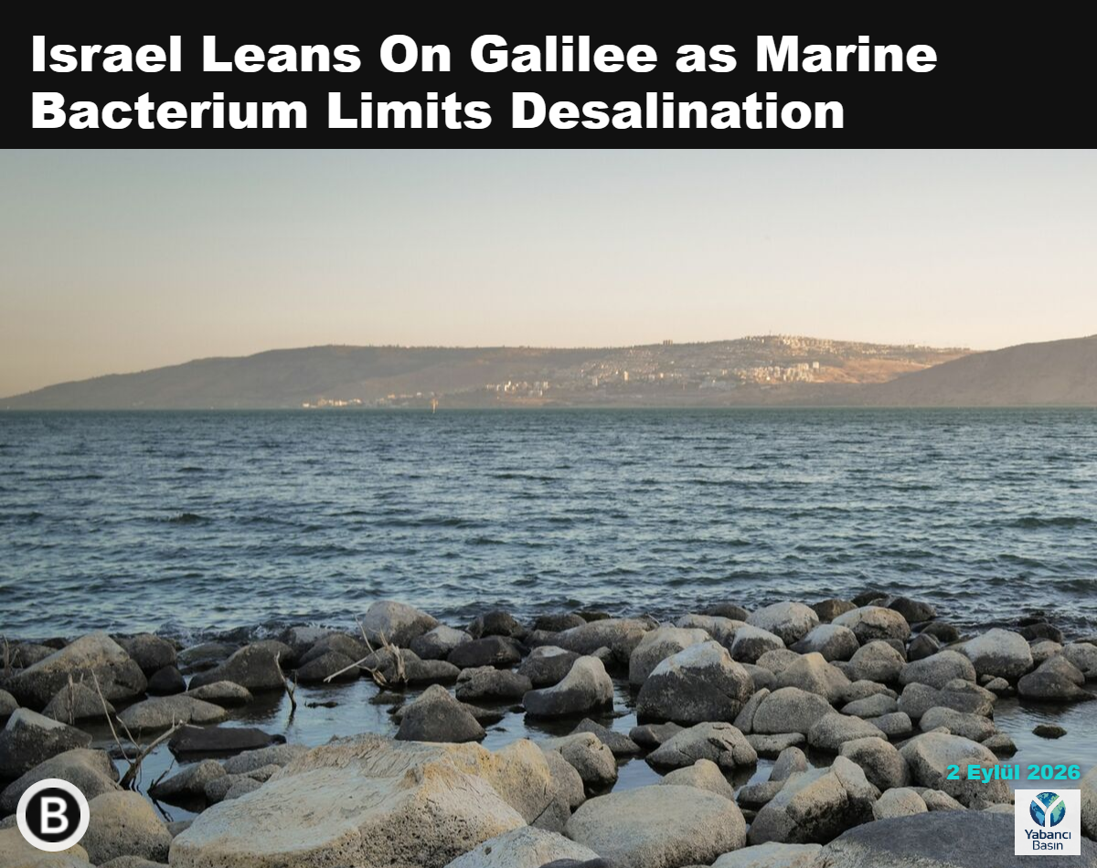 Kuzey İsrail’de Celile Denizi kıyısındaki plaj. Fotoğraf: Michael Giladi/Middle East Images/AFP/Getty Images