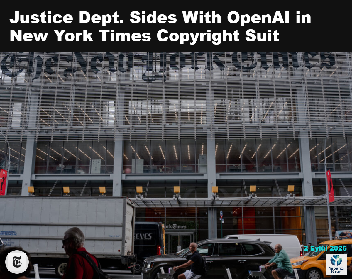 The New York Times, 2023’te OpenAI ve Microsoft’a önemli bir telif davası açtı. Lexi Parra/The New York Times
