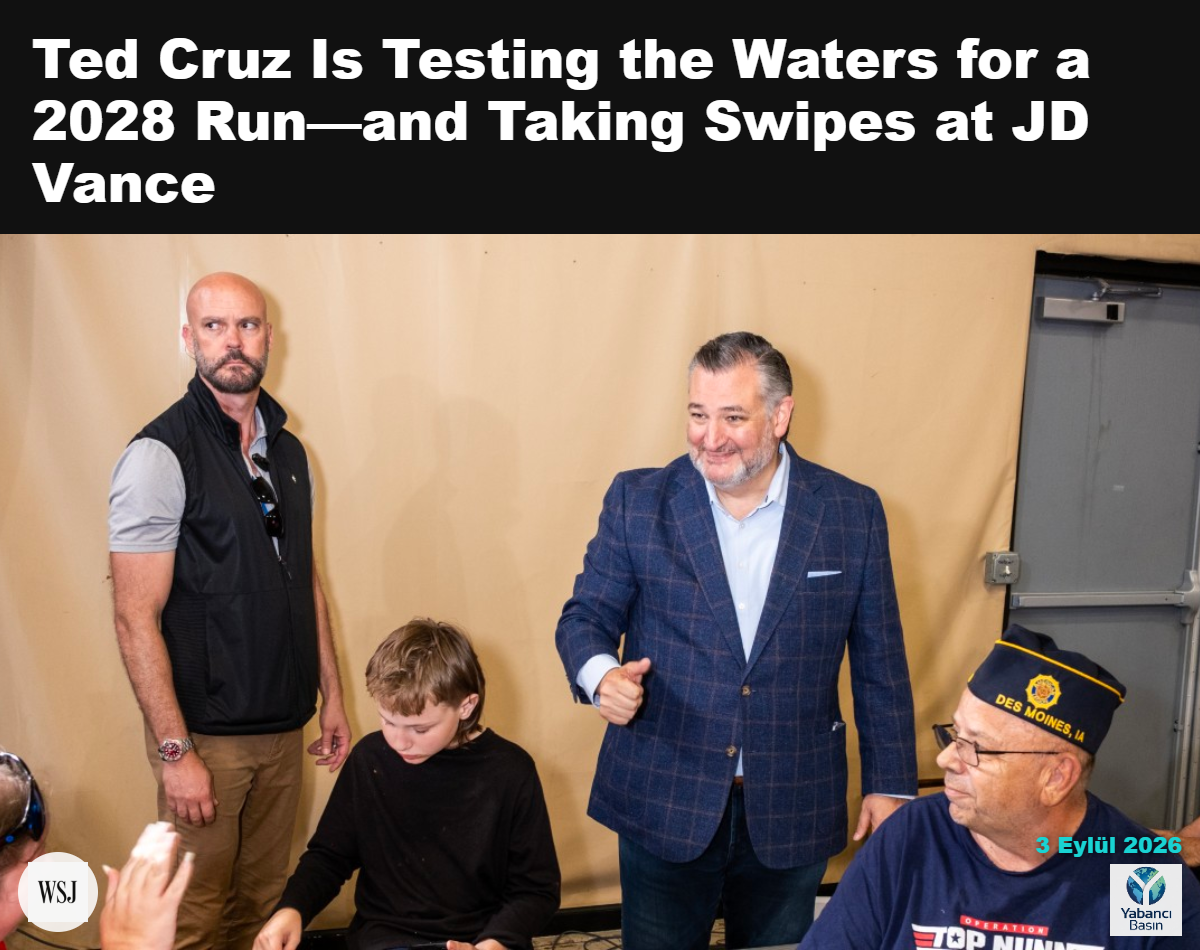 Senatör Ted Cruz (Cumhuriyetçi-Teksas), geçen ay Iowa’nın Clive kentindeki bir etkinlikte.