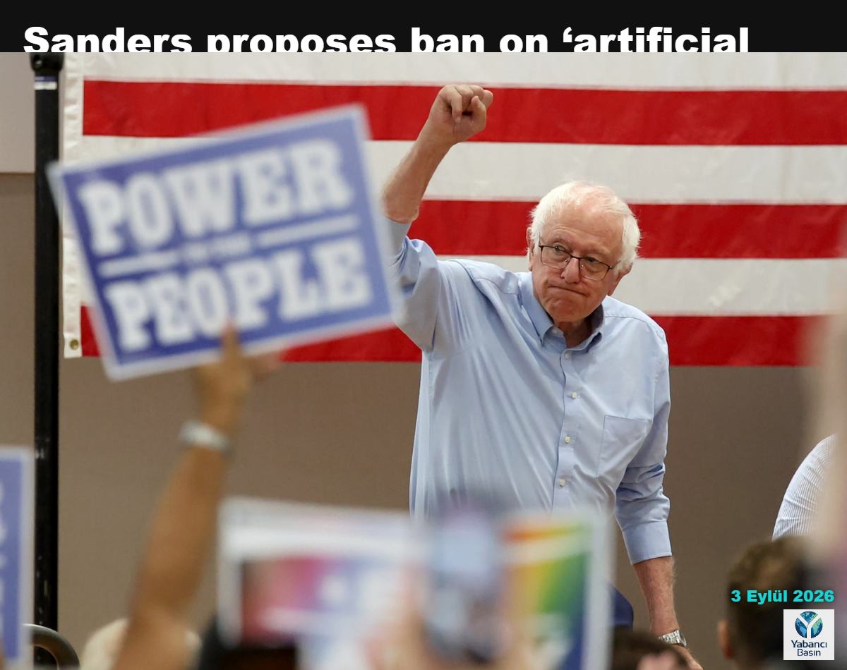 Vermont Senatörü Bernie Sanders, yapay zekâ teknolojisini çalıştırmak için gereken veri merkezlerinin inşasına ülke çapında moratoryum getirilmesini öngören bir yasa tasarısı da sundu. (Mark Stockwell/AP Photo/Mark Stockwell)