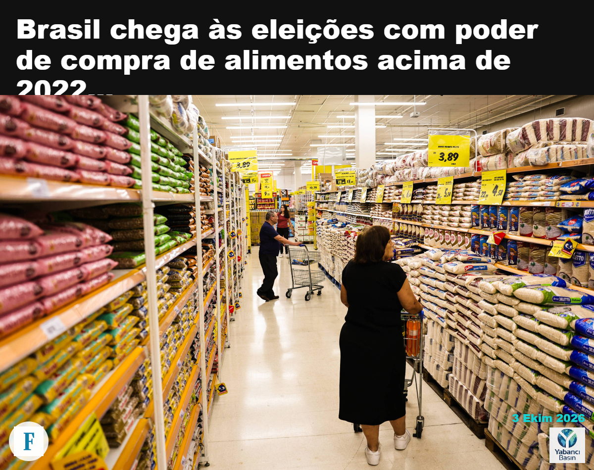 São Paulo’da bir süpermarkette alışveriş yapan müşteriler - Rafaela Araújo - 20 Mart 2026/Folhapress