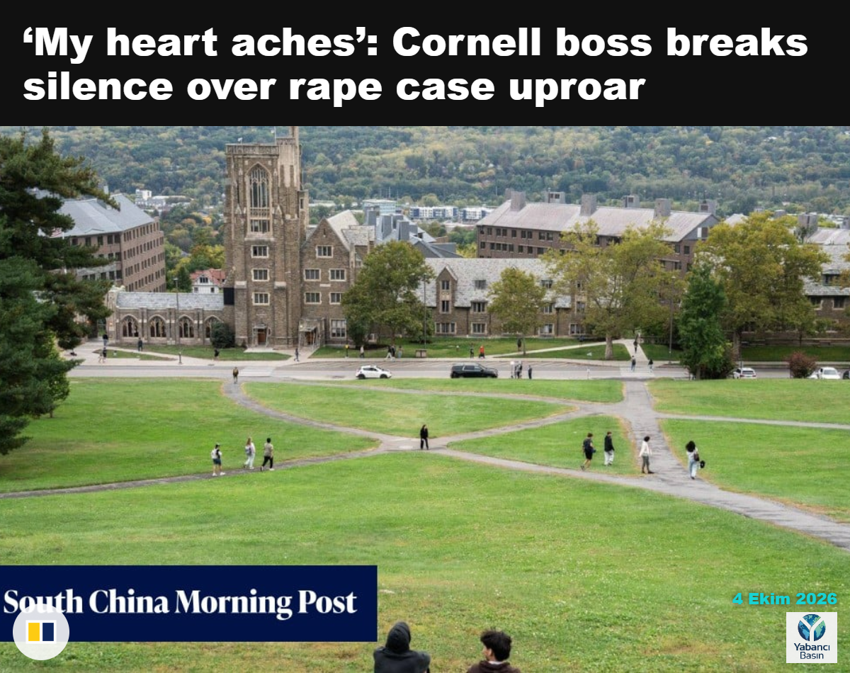 New York’taki Cornell Üniversitesi kampüsünde Chi Phi kardeşlik binası. Fotoğraf: AFP