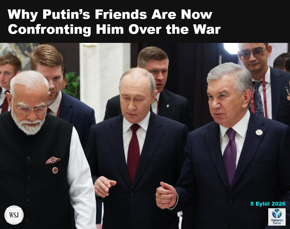 Hindistan Başbakanı Narendra Modi, Kırgızistan’daki yakın tarihli bir zirvede Rusya Devlet Başkanı Vladimir Putin ile görüşüyor. Vyaçeslav Prokofyev/TASS/Zuma Press