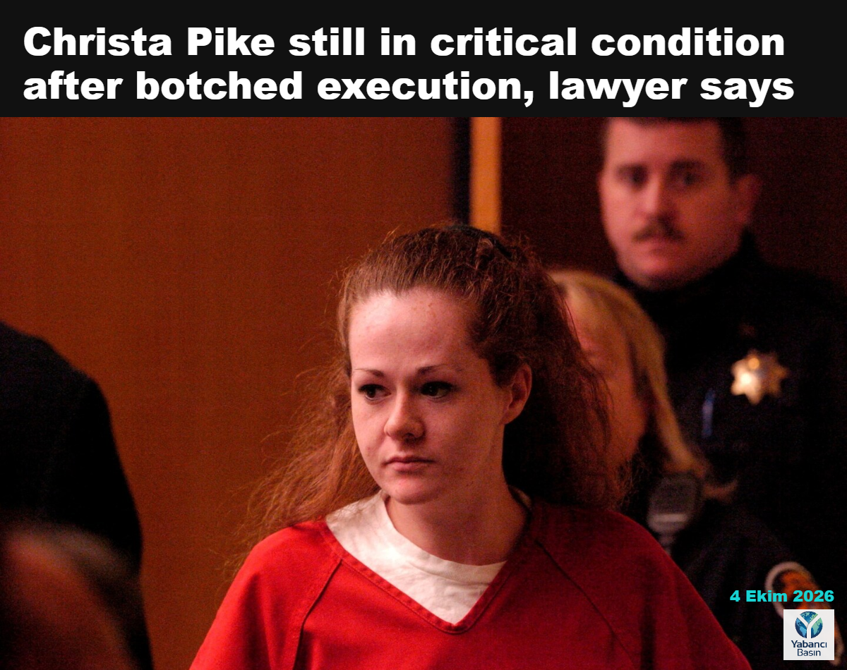 Ölüm cezası mahkûmu Christa Pike, 4 Aralık 2007’de Tennessee eyaletinin Knoxville kentindeki Knox County Ceza Mahkemesi’ne girerken. (J. Miles Cary/Reuters)
