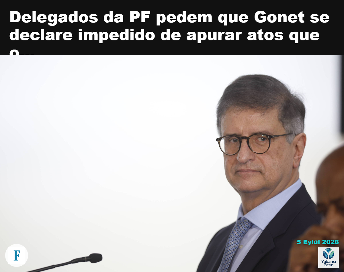 Başsavcı Paulo Gonet, Planalto Sarayı'ndaki bir etkinlik sırasında - Pedro Ladeira - 4 Eylül 2026/Folhapress