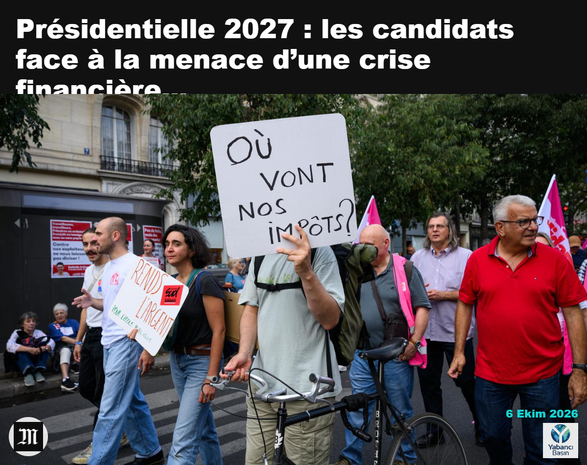 29 Eylül 2026’da Paris’te kamu hizmetlerine daha fazla kaynak ayrılması talebiyle düzenlenen sendikalar arası gösteri. Benjamin Girette / Le Monde