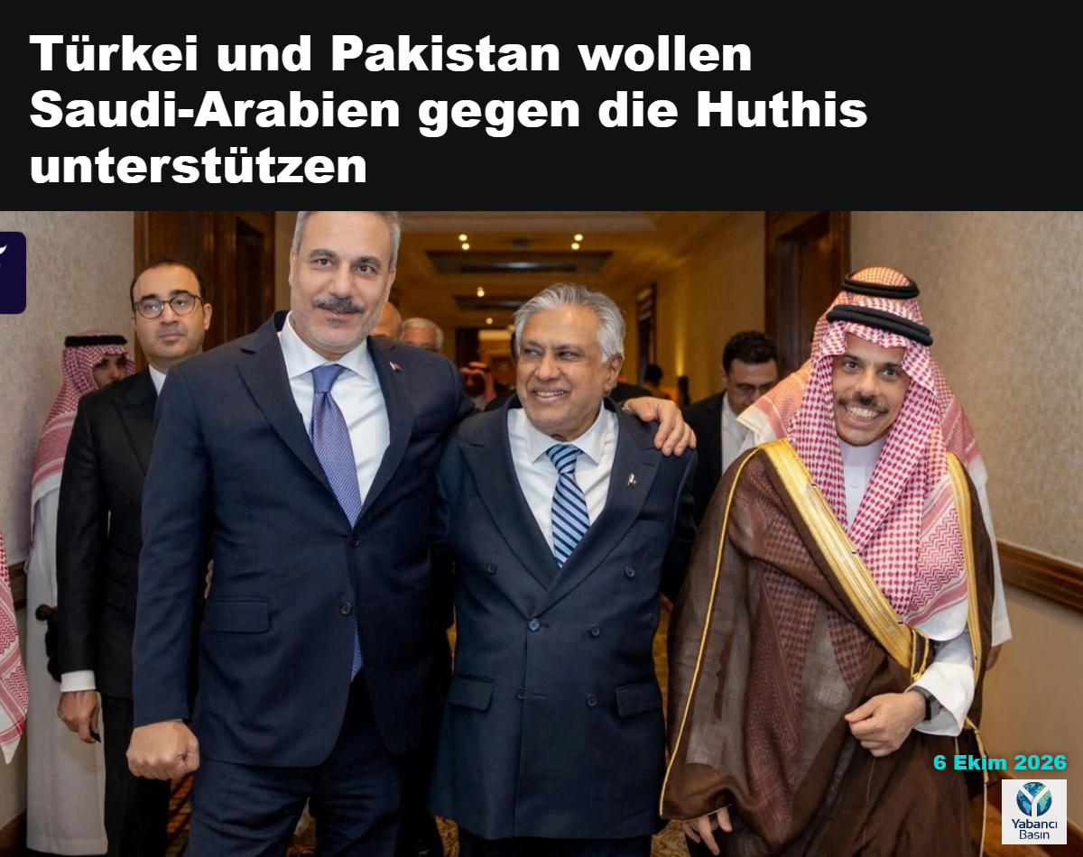 Türkiye, Pakistan ve Suudi Arabistan dışişleri bakanları Hakan Fidan, Ishaq Dar ve Faisal bin Farhan Al Saud, pazartesi günü Riyad’da. Reuters