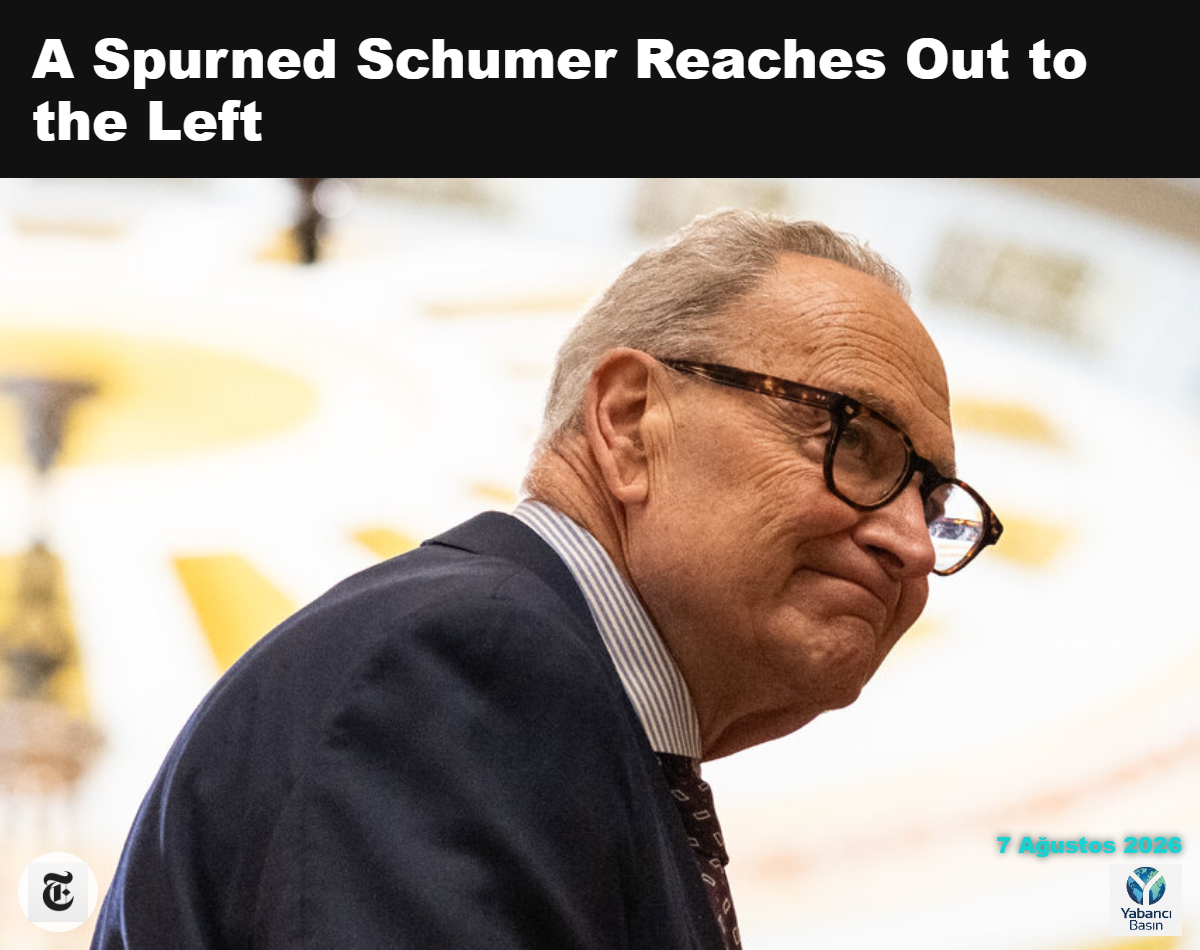Senatör Chuck Schumer’in Senato Demokratlarına liderliği, ön seçimlere müdahil olmasına tepki gösteren daha ilerici senatörlerin homurdanmalarına yol açtı. Haiyun Jiang/The New York Times