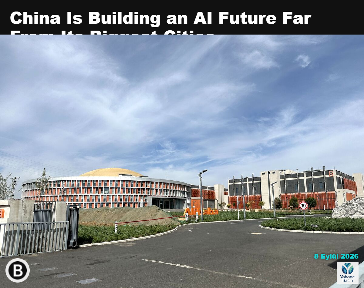 İç Moğolistan’ın Ulanqab kentindeki Alibaba Group Holding Ltd. veri merkezi. Fotoğraf: Dan Murtaugh/Bloomberg