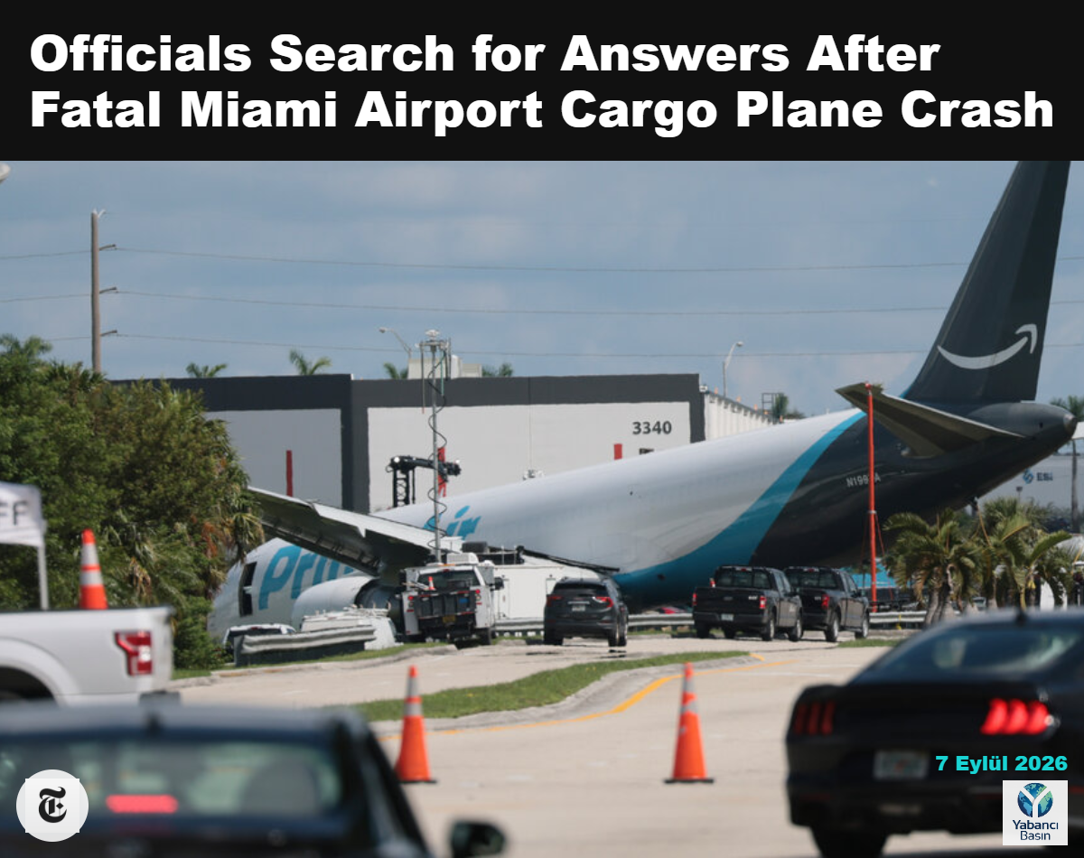 Yetkililer, Miami Uluslararası Havalimanı’ndaki Amazon kargo uçağı kazası hakkında bilgi verdi. Uçak araçlara çarparak beş kişinin ölümüne ve beş kişinin yaralanmasına neden oldu. Joe Raedle/Getty Images