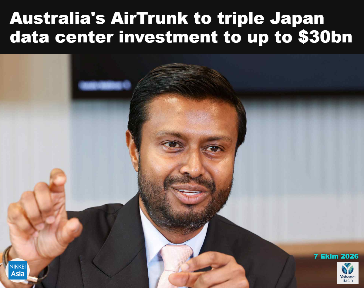 Avustralya merkezli AirTrunk’ın kurucusu ve CEO’su Robin Khuda, müşterilerinin Japonya’da veri merkezi kapasitesi kurmak için prim ödemeye hazır olduğunu söyledi. (Fotoğraf: Hikaru Yagi)