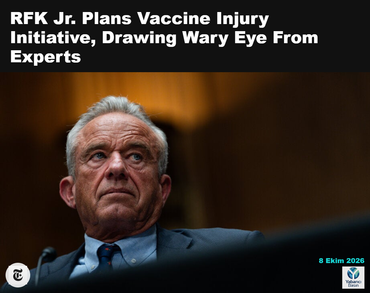 Sağlık Bakanı Robert F. Kennedy Jr., bu yılın başlarında Senato Sağlık Komitesi oturumunda ifade verirken. Tierney L. Cross/The New York Times