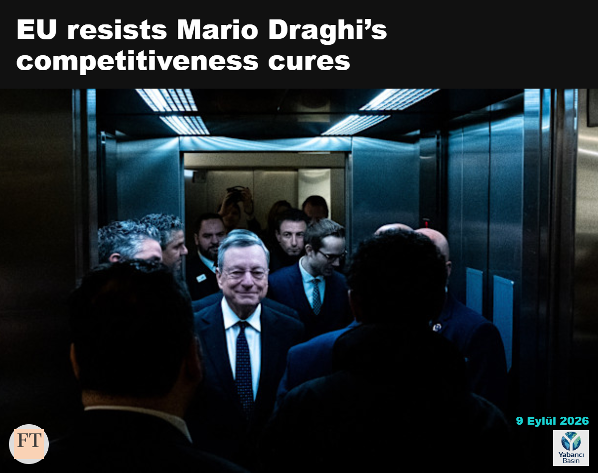 Mario Draghi, insanların arasında görülüyor. © Martin Bertrand/Hans Lucas/Reuters