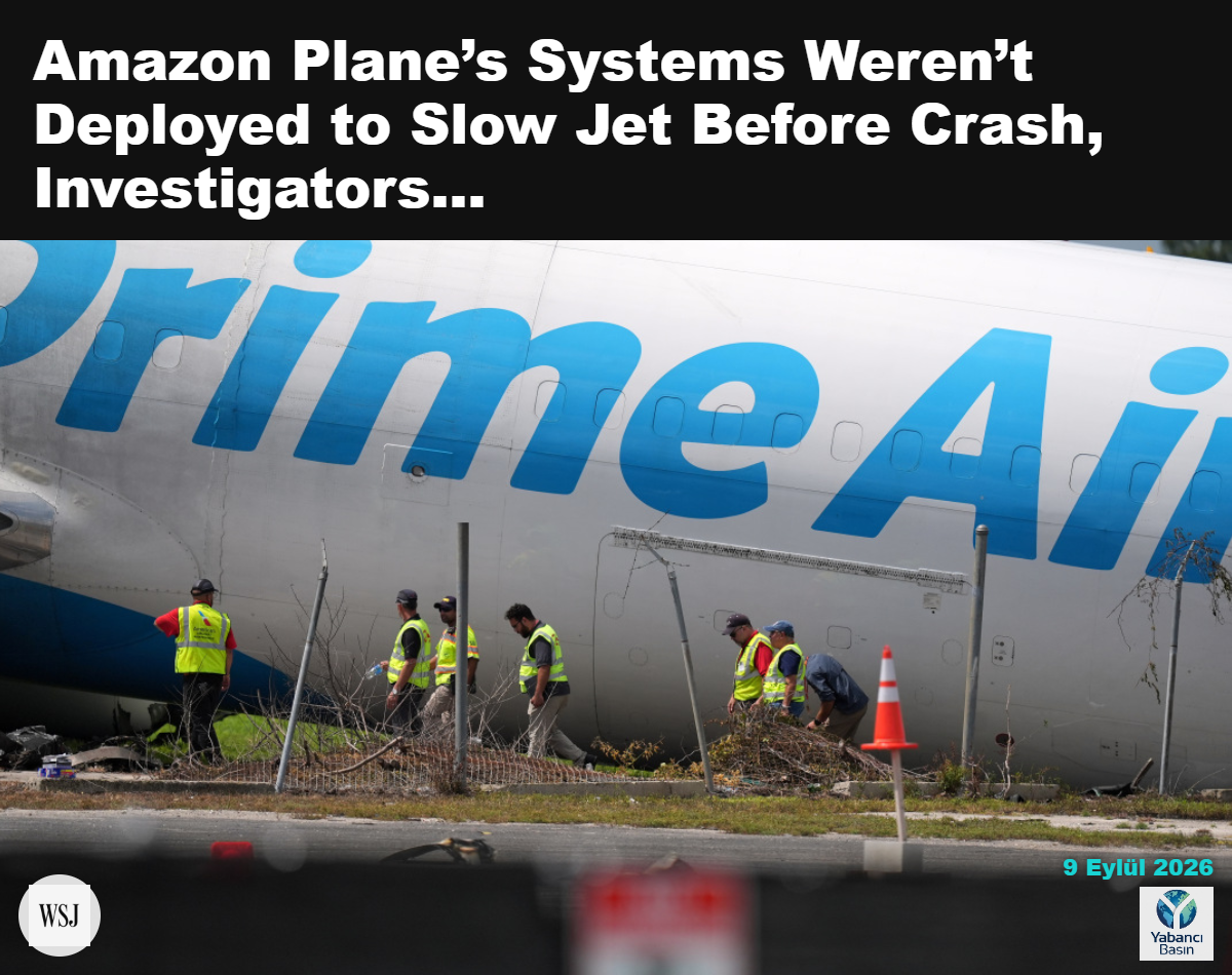 Amazon kargo uçağı pazar günü Miami Uluslararası Havalimanı’nda pistten çıktı ve yakındaki araçlara çarparak beş kişinin ölümüne yol açtı. REBECCA BLACKWELL/AP