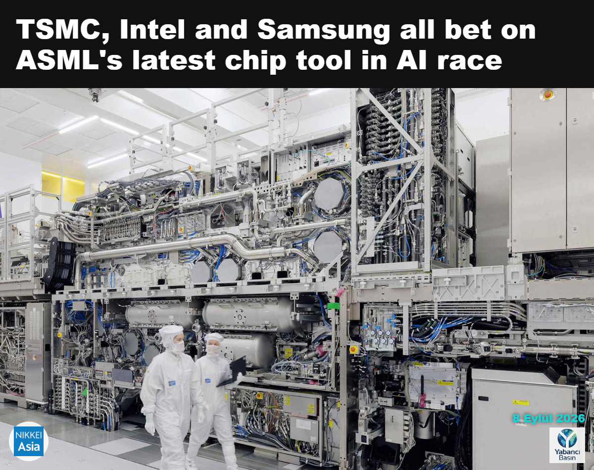 ASML’nin yüksek NA EUV litografi makineleri dünyadaki en gelişmiş çip üretim araçlarıdır. (ASML)