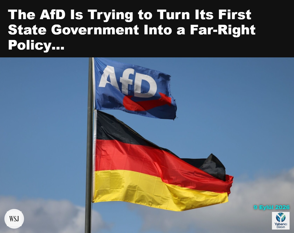 AfD liderleri göçmenlere yönelik baskıyı artırma ve okul müfredatını yeniden düzenleme sözü verdi. KRISZTIAN BOCSI/BLOOMBERG NEWS
