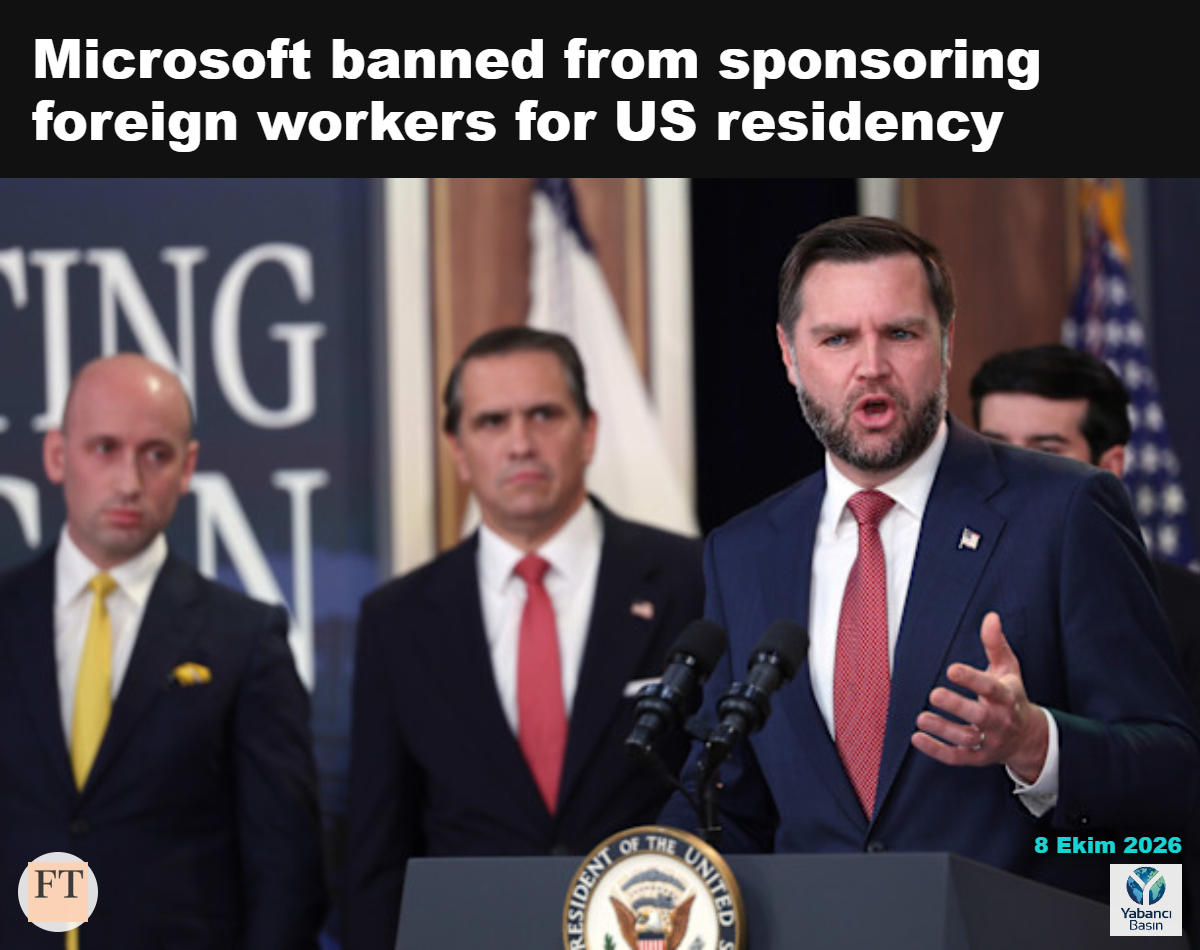 Başkan Yardımcısı JD Vance, Microsoft’un bu sistemi ABD’de en fazla kötüye kullanan şirket olduğunu söyledi. © AP Photo/Tom Brenner