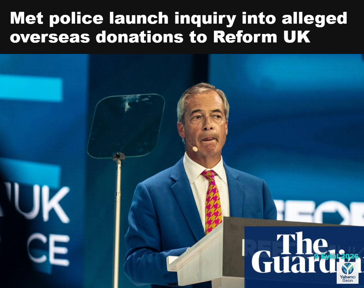 Nigel Farage, geçen hafta Birmingham’da düzenlenen Reform UK parti konferansında delegelere hitap ediyor. Fotoğraf: Sean Smith/The Guardian