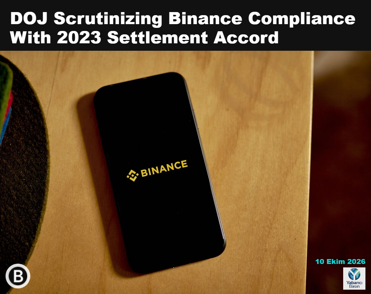 Akıllı telefon üzerinde Binance Holdings Ltd. logosu. Fotoğrafçı: Gabby Jones/Bloomberg