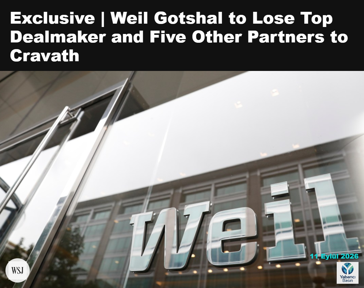 Weil, Gotshal & Manges hukuk firmasının logosu. Andrew Kelly/Reuters