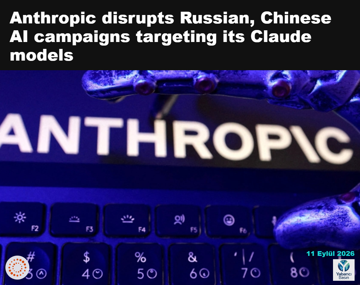 5 Haziran 2026 tarihli bu dosya fotoğrafında Anthropic logosu, klavye ve robotik el görülüyor. REUTERS/Dado Ruvic/Dosya Fotoğrafı