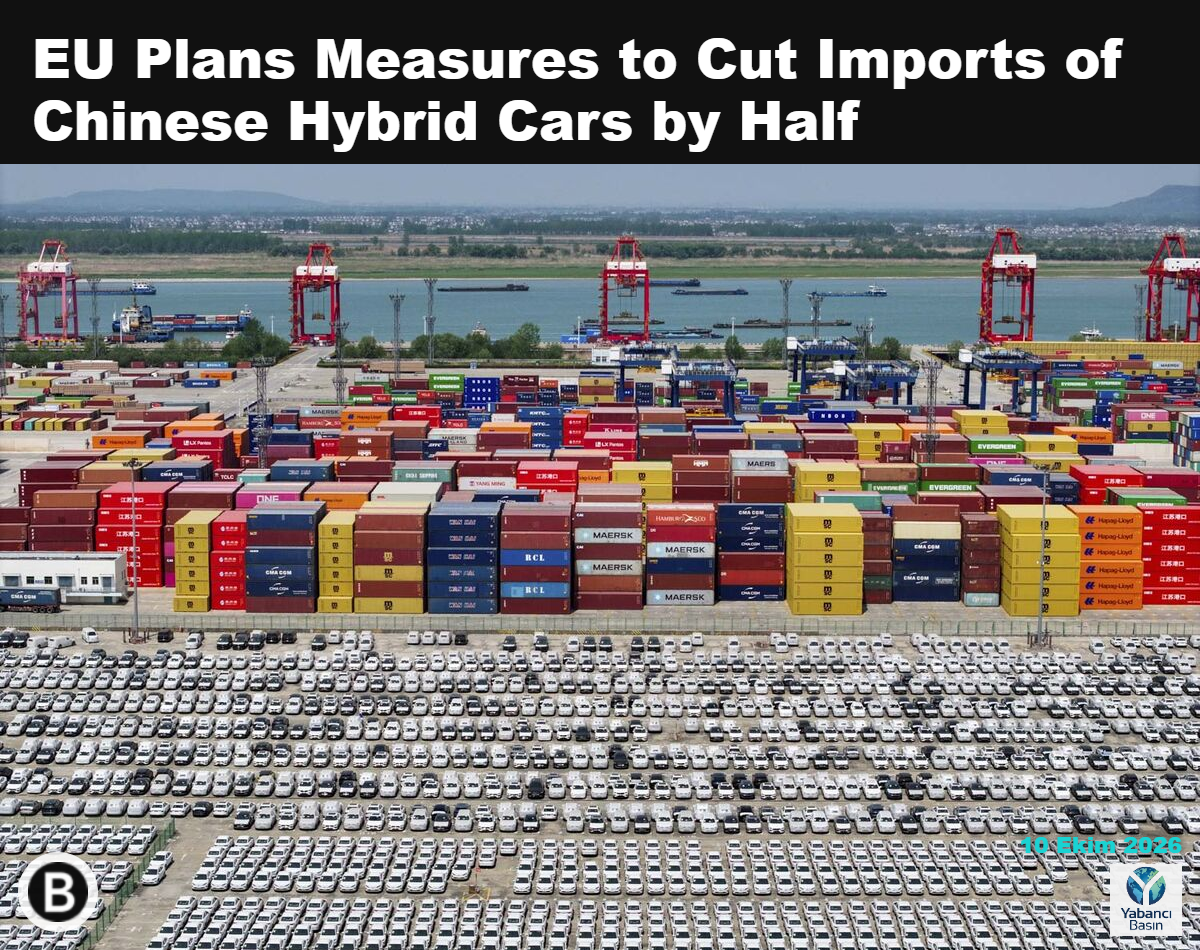 Çin’in doğusundaki Jiangsu eyaletinde, Nanjing Limanı’nda Çin üretimi otomobiller. Kaynak: STR/AFP/Getty Images
