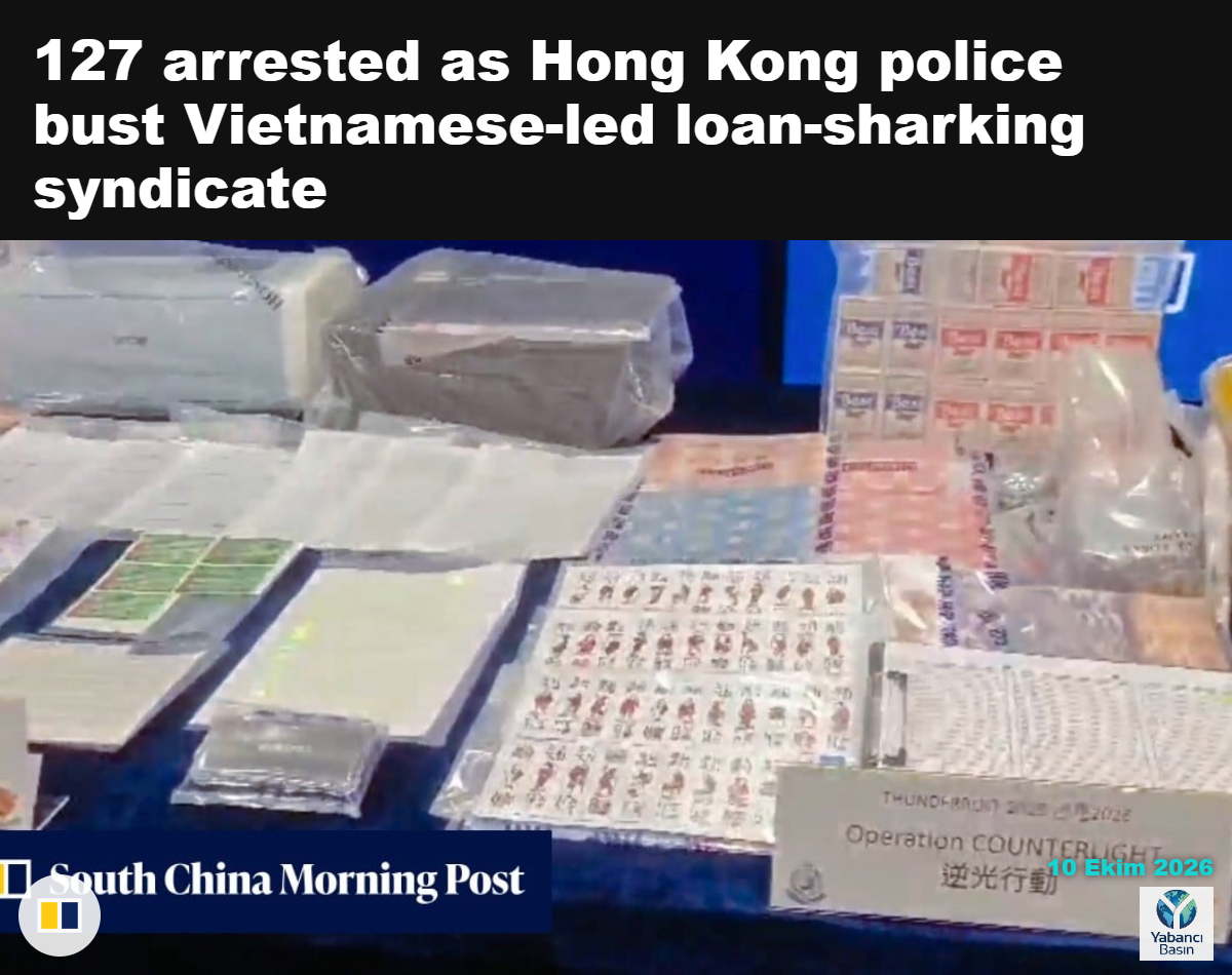 Polis, örgütün çekirdek üyelerinin çoğunun tanınma belgeleri taşıyan Vietnam vatandaşları olduğunu açıkladı. Fotoğraf: Hong Kong Polisi