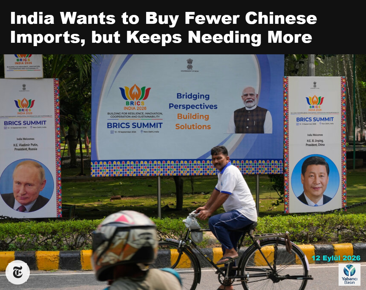 Hindistan BRICS zirvesine ev sahipliği yaparken, Çin’le ticaret iki ülkenin tartışmalı sınırıyla birlikte gündemin önemli başlıklarından biri olabilir. Manish Swarup/Associated Press