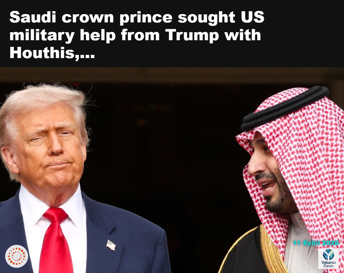 ABD Başkanı Donald Trump, 18 Kasım 2025’te ABD’nin Washington kentindeki Beyaz Saray’ın Güney Çimenliği’nde düzenlenen karşılama töreninde Suudi Arabistan Veliaht Prensi ve Başbakanı Muhammed bin Selman’ı karşılıyor. REUTERS/Kevin Lamarque