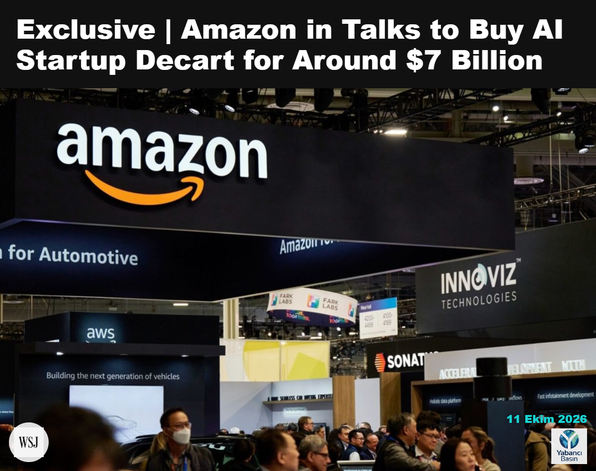 Amazon’un Las Vegas’ta düzenlenen 2025 CES etkinliğindeki standı. BRIDGET BENNETT/BLOOMBERG NEWS