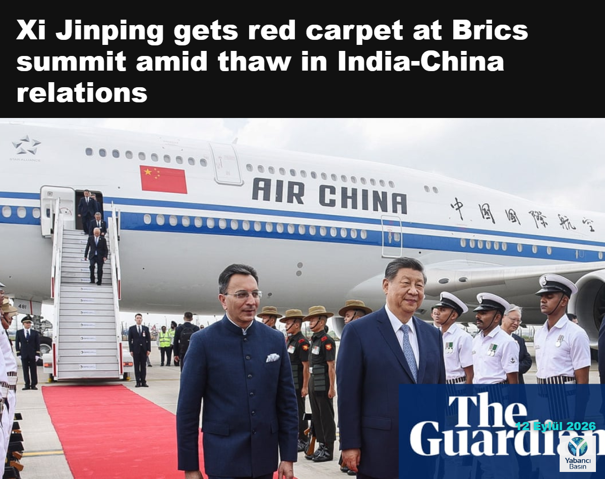 Şi Cinping, BRICS zirvesine katılmak üzere yedi yıl sonra ilk kez Hindistan’ı ziyaret ediyor. Fotoğraf: Hindistan Dışişleri Bakanlığı/EPA