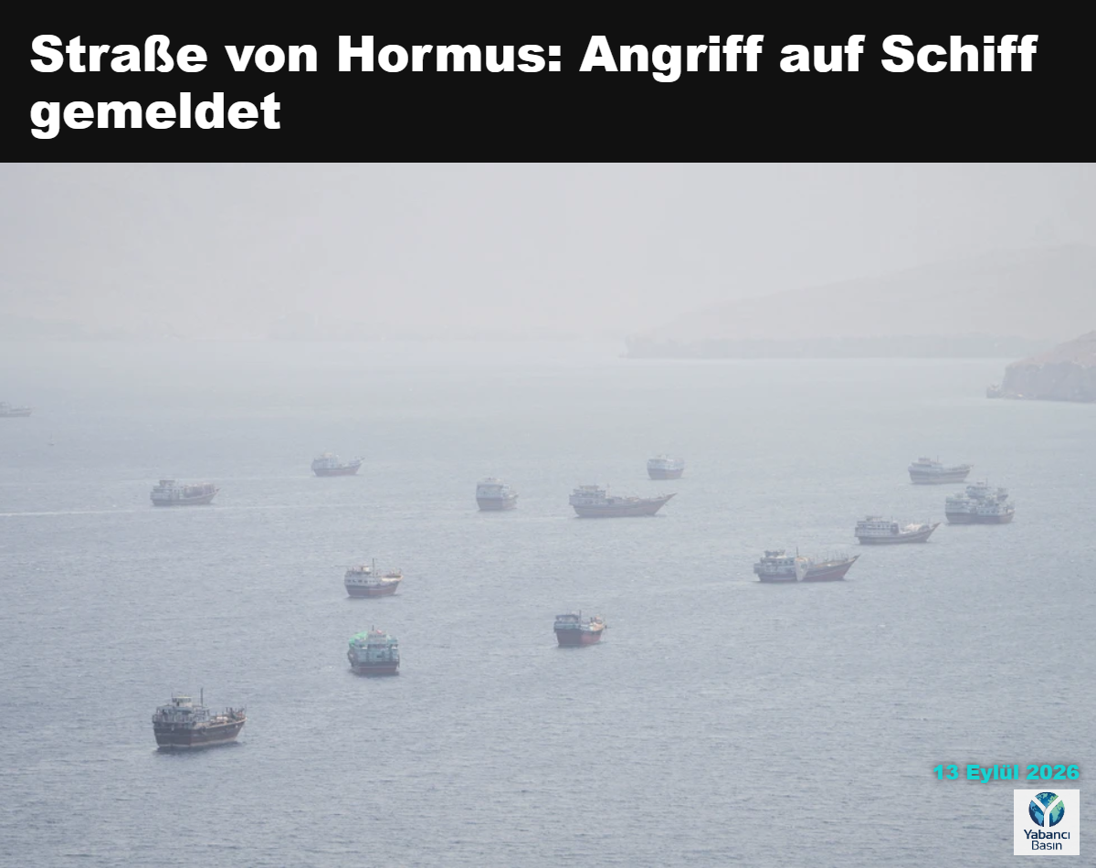 2 Eylül tarihli fotoğraf, Umman kıyısı açıklarında Hürmüz Boğazı’nda demirleyen gemileri gösteriyor. Reuters