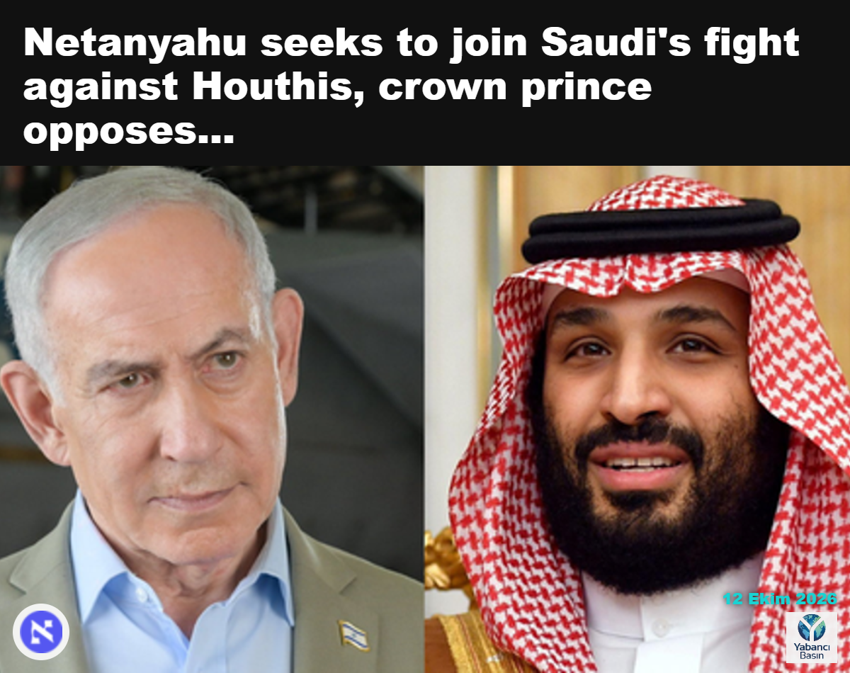 İsrail Başbakanı Binyamin Netanyahu ve Suudi Veliaht Prensi Muhammed bin Selman. Kredi: Maayan Toaf/GPO