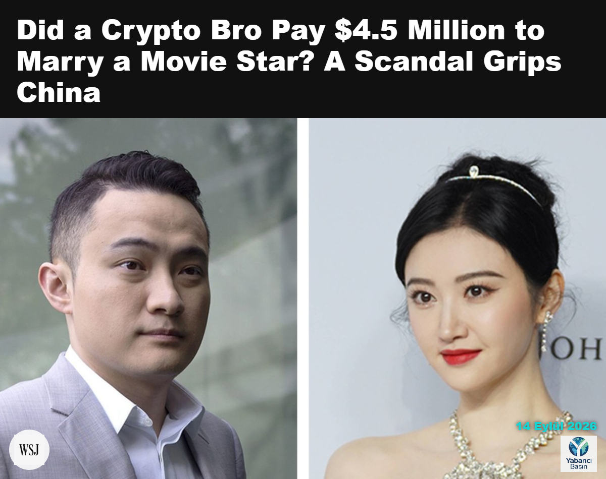 Justin Sun ve Jing Tian'ı konu alan olay Çin'de medya gündeminin odağına yerleşti. ORE HUIYING/BLOOMBERG NEWS; IMAGO/ZUMA PRESS