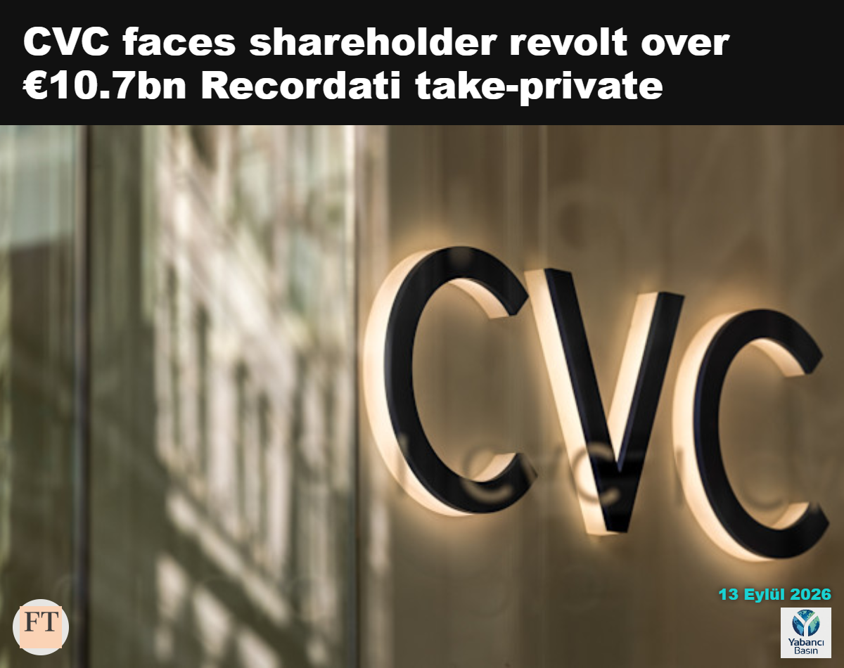 CVC, İtalyan ilaç şirketi Recordati’nin 2018’den bu yana sahibi. © Bloomberg