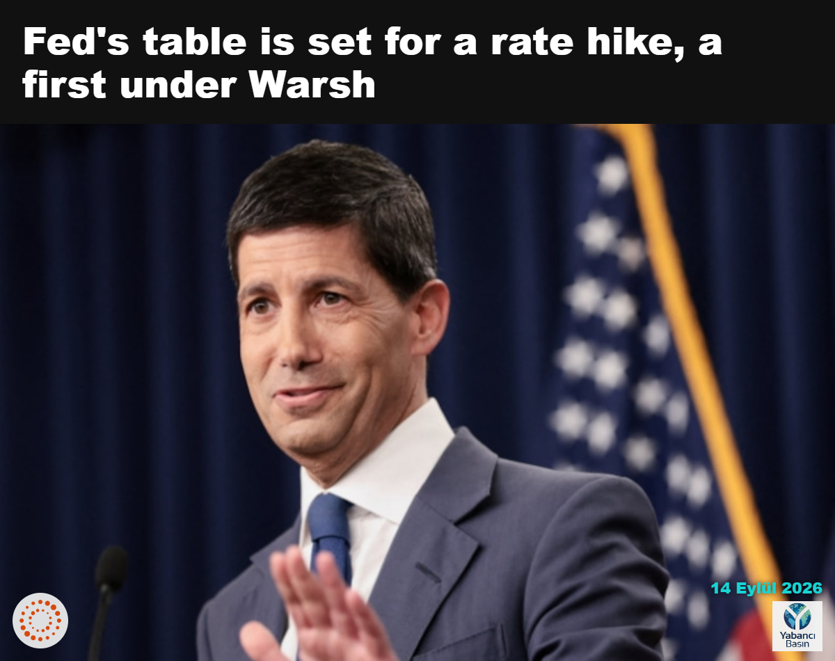 ABD Merkez Bankası Başkanı Kevin Warsh, Fed’in Washington’daki merkezinde, Federal Açık Piyasa Komitesi’nin (FOMC) iki günlük toplantısının ardından düzenlediği basın toplantısında konuşuyor; Fed faizleri sabit tuttu, 29 Temmuz 2026. REUTERS/Evelyn Hockstein