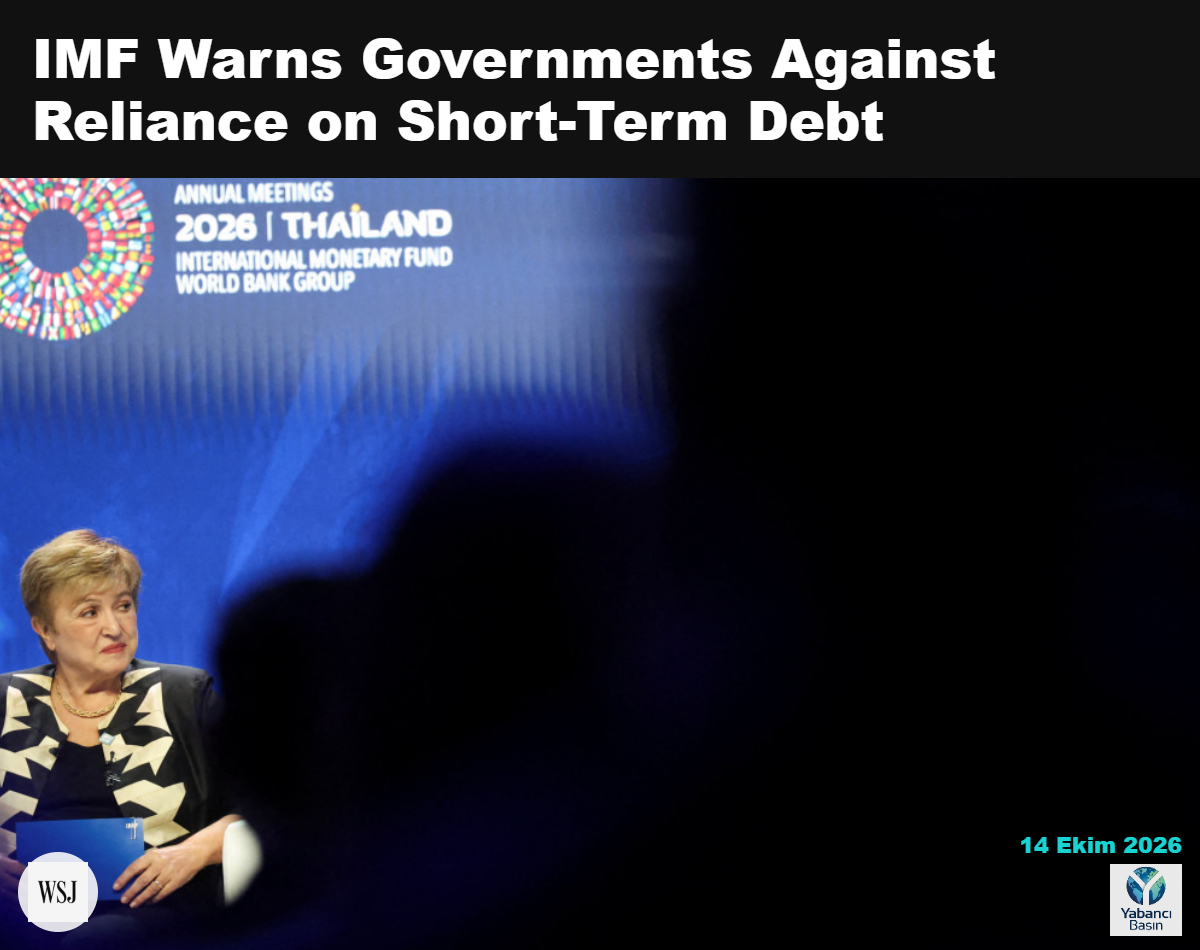 IMF, yüksek faiz maliyetlerinin hükümetlerin borçlanmalarını kontrol etmesini zorlaştırdığını açıkladı. ATHIT PERAWONGMETHA/REUTERS