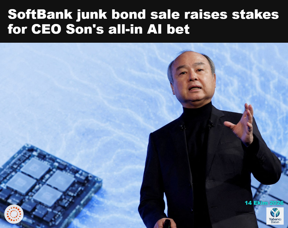 SoftBank Group Yönetim Kurulu Başkanı ve CEO’su Masayoshi Son, 14 Temmuz 2026’da Japonya’nın Tokyo kentinde düzenlenen SoftBank World 2026 etkinliğinde sahnede sunum yapıyor. REUTERS/Kim Kyung-Hoon/Dosya fotoğrafı
