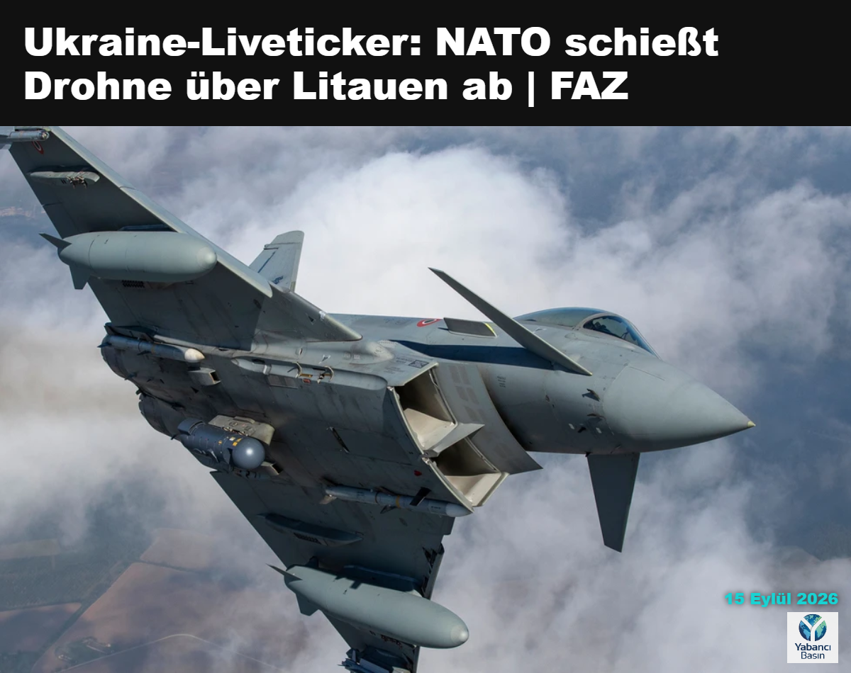 2023’te bir İtalyan Hava Kuvvetleri savaş uçağı Litvanya üzerinde NATO misyonuna katılıyor. Mindaugas Kulbis/AP/dpa