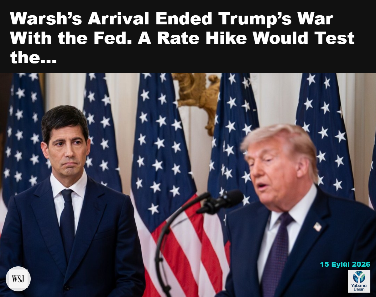 Kevin Warsh ve Başkan Trump, mayıs ayında Beyaz Saray’da. Al Drago/Bloomberg News