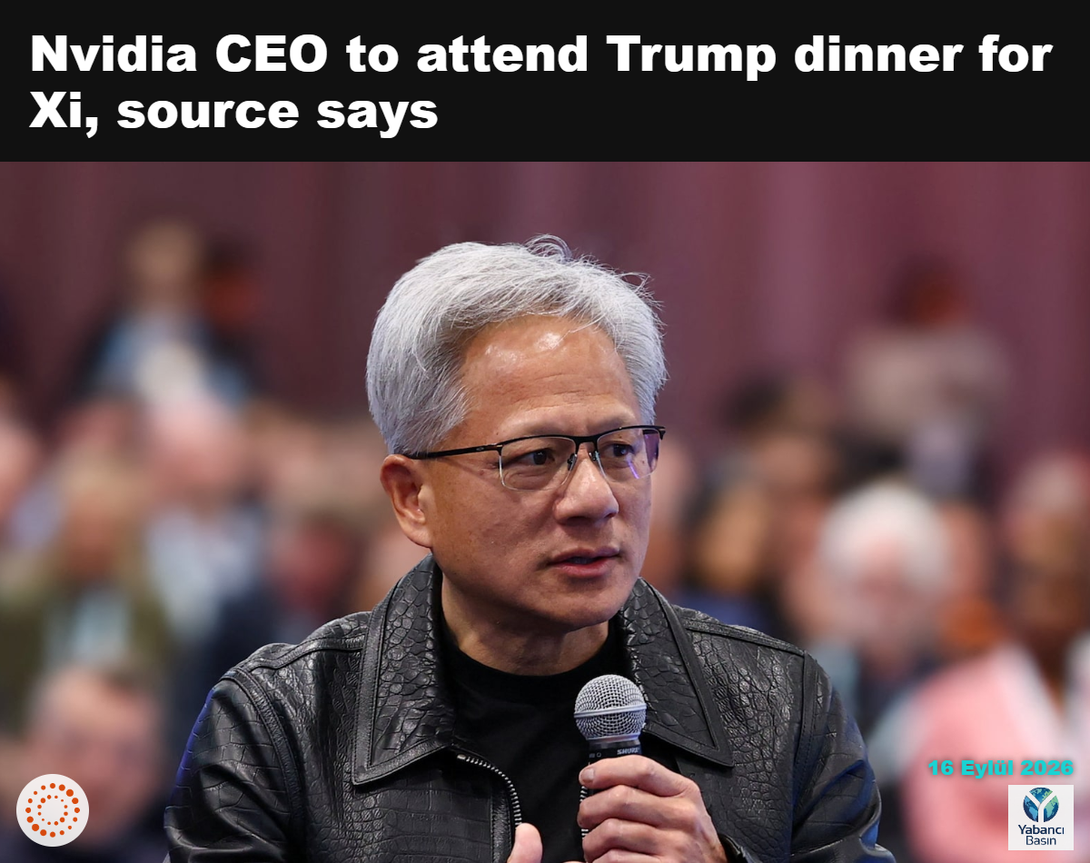 Nvidia Üst Yöneticisi Jensen Huang, 15 Eylül 2026’da ABD’nin Kaliforniya eyaletindeki San Francisco kentinde düzenlenen Dreamforce 2026 zirvesinde konuşuyor. REUTERS/Carlos Barria