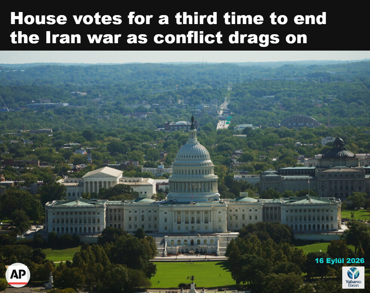 15 Eylül 2026 Salı günü Washington’da Washington Anıtı’ndan görülen ABD Kongre Binası.