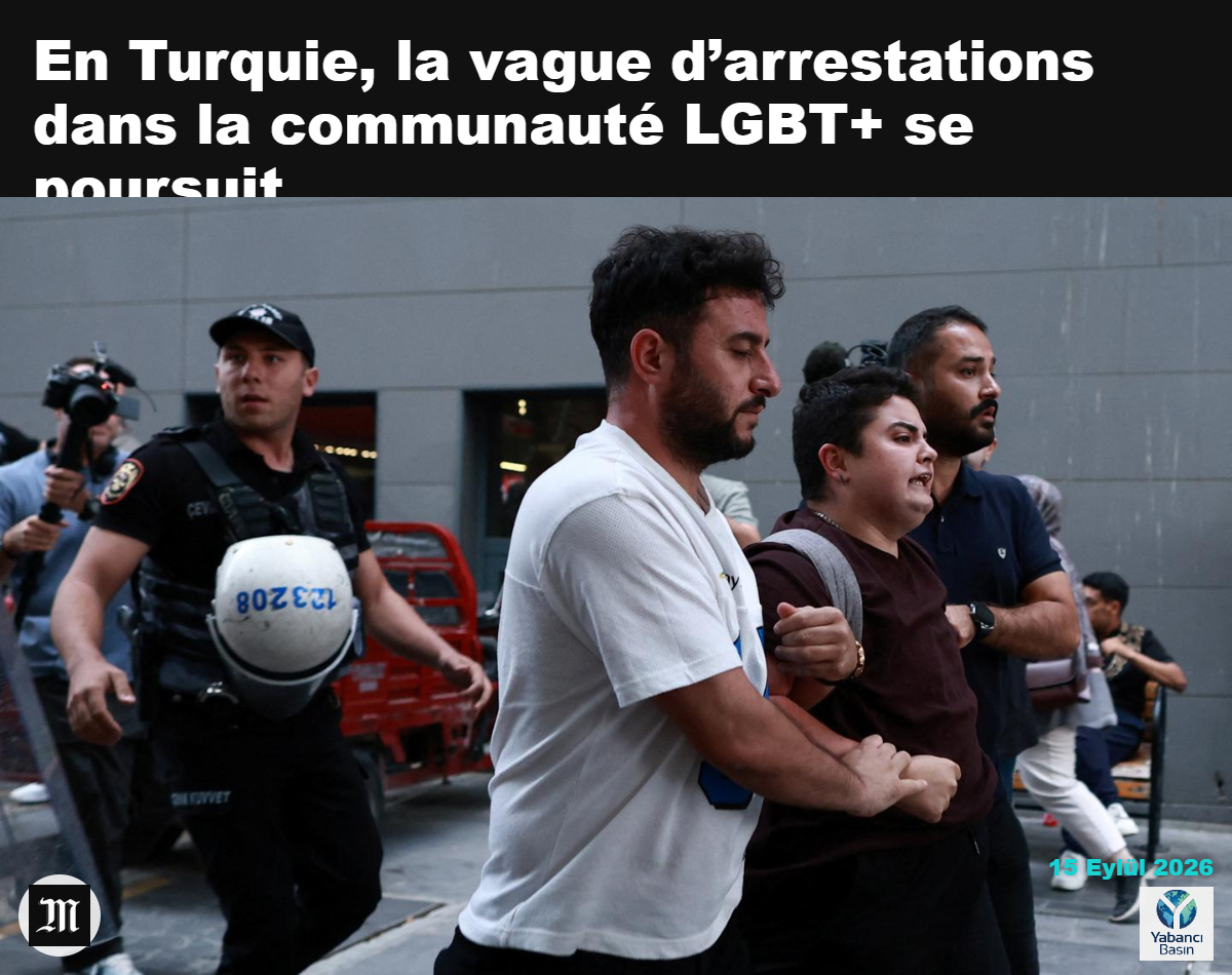 15 Eylül 2026’da Türkiye’nin Ankara kentinde LGBT+ topluluğuyla dayanışma gösterisi sırasında gözaltı. EFEKAN AKYUZ/REUTERS